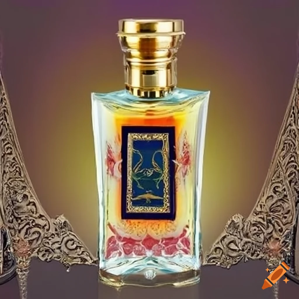 Authentic Arab man perfume with saffron, cardamom, and ladano notes