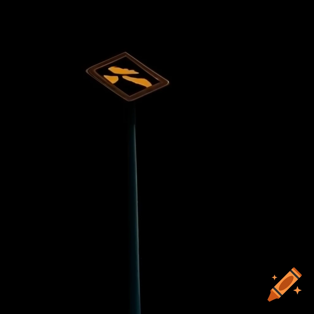 Train station road sign