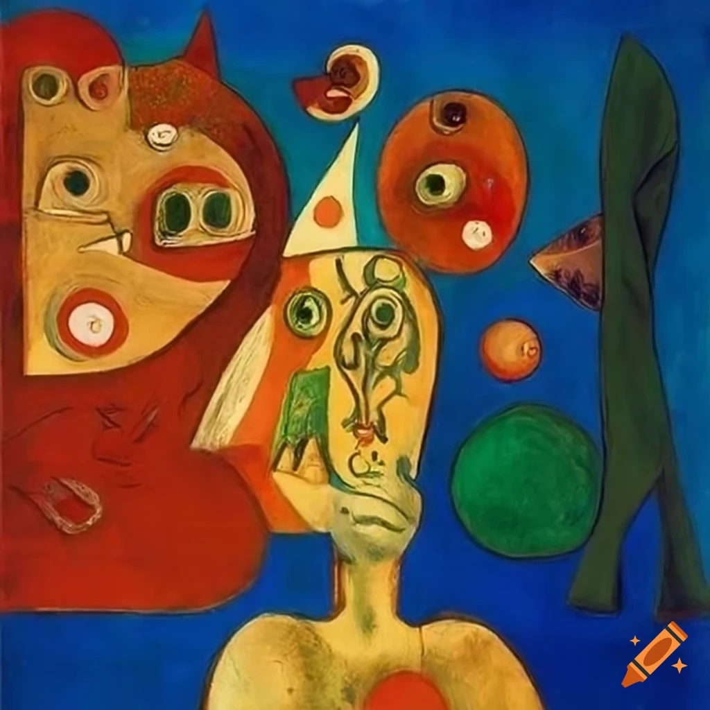 The Garden of Earthly Delights artwork by Victor Brauner, Picasso, Max Ernst, Fortunato Depero