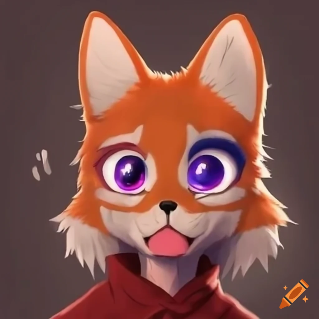 Furry anime characters in dog, fox, and cat forms with personality-expressing clothes