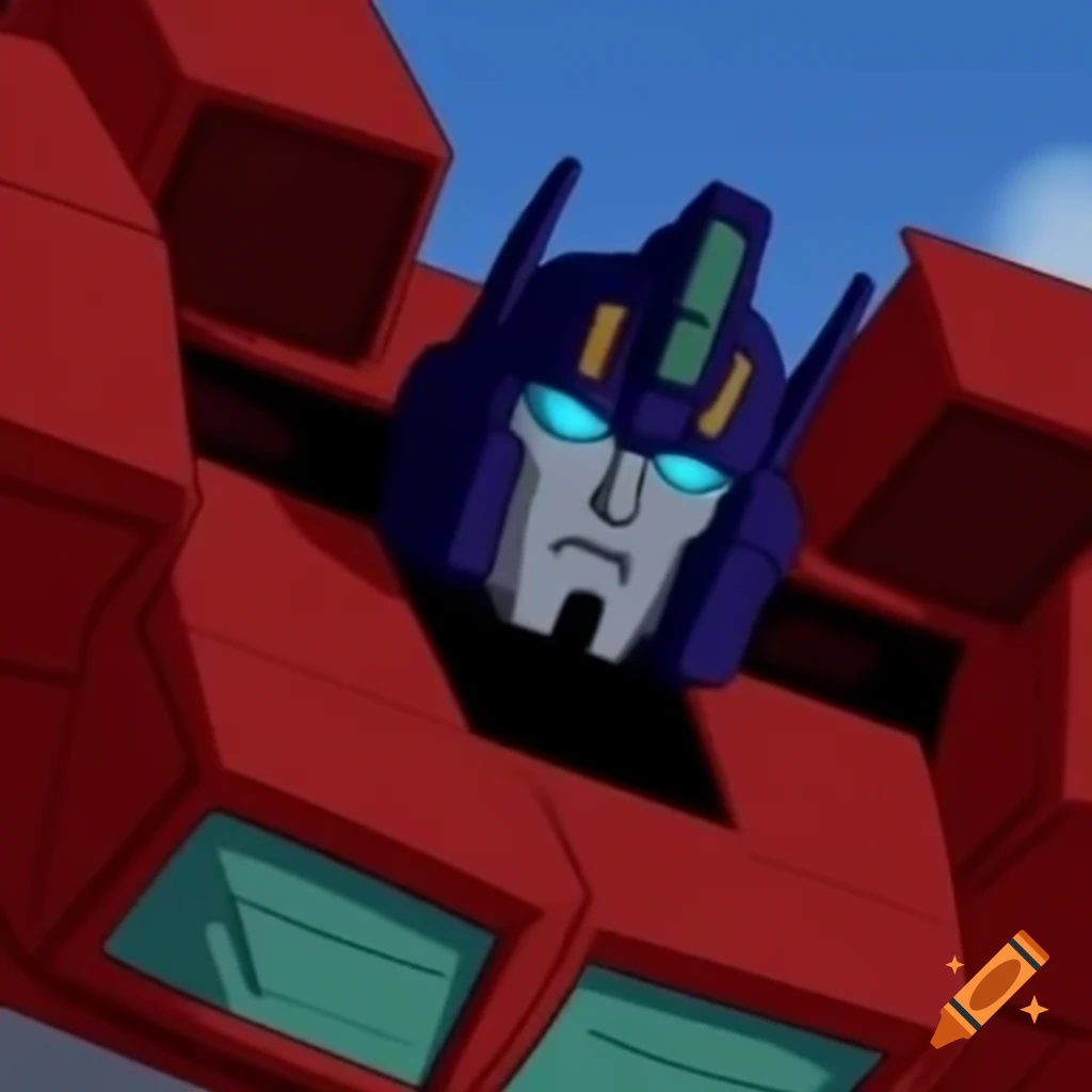 Transformers animated character Red Alert
