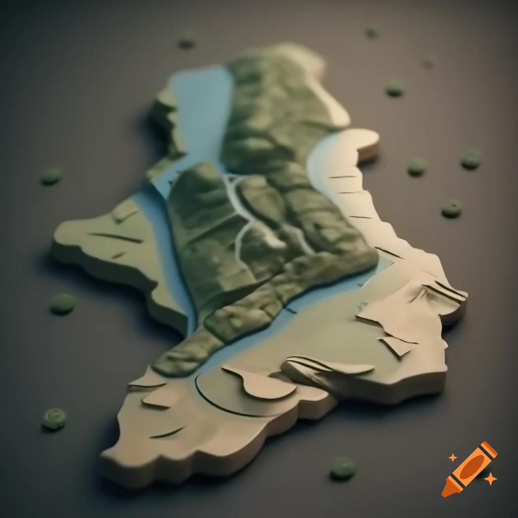 3D map of Partnach Gorge