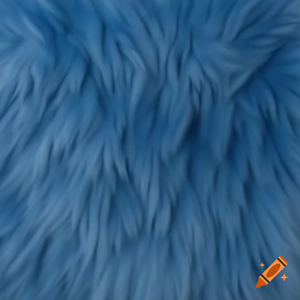 Texture of grey-blue plush fur material