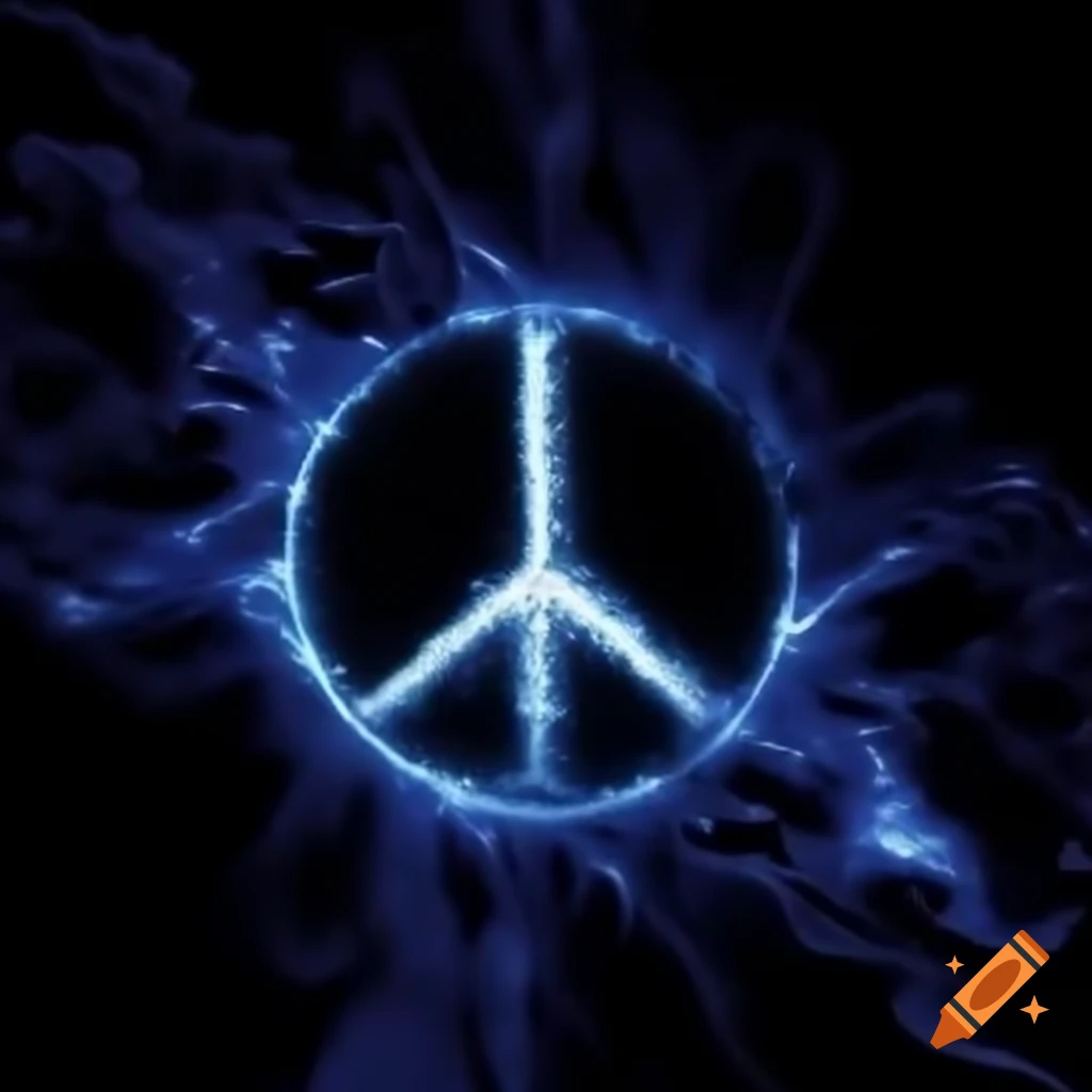 Abstract representation of dark electronic music energy