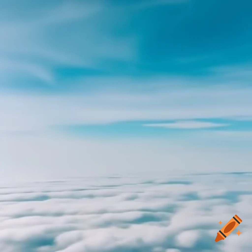 Sparse clouds against a clear light blue sky