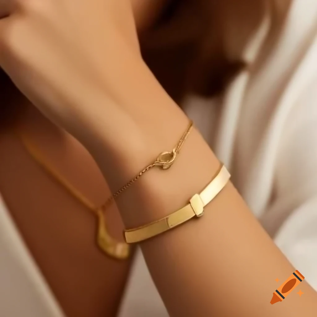 Gold scorpion pendant bracelet for men