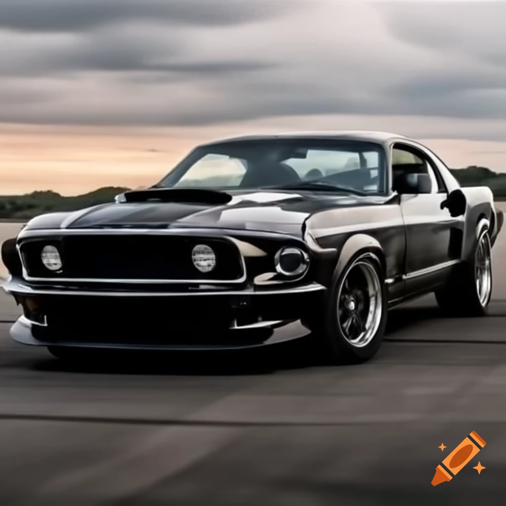 1969 Mustang Mach 1 showcasing classic American muscle car design