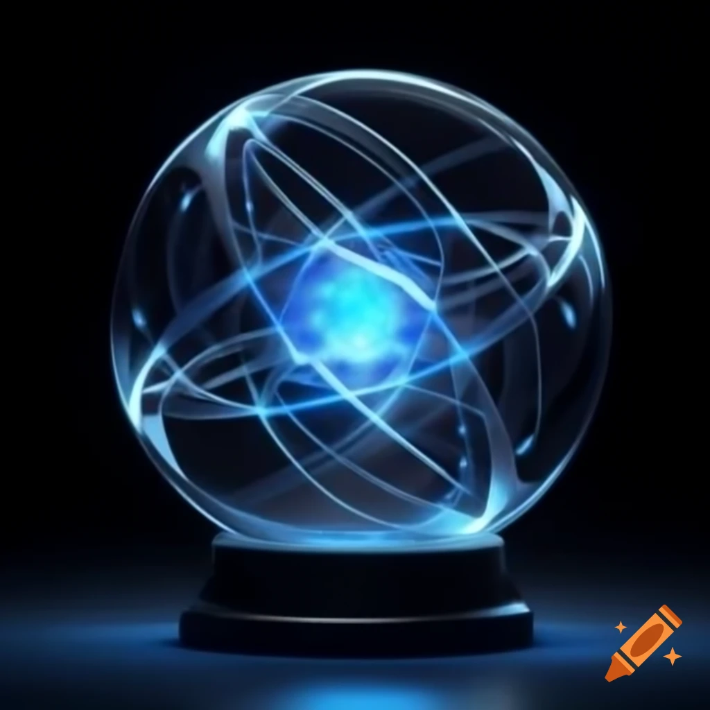 Illuminated cloud sphere