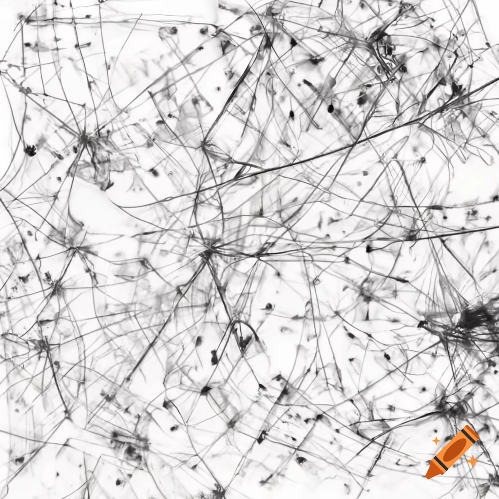 Pollock art inspired by Chilean Patagonia and its glaciers