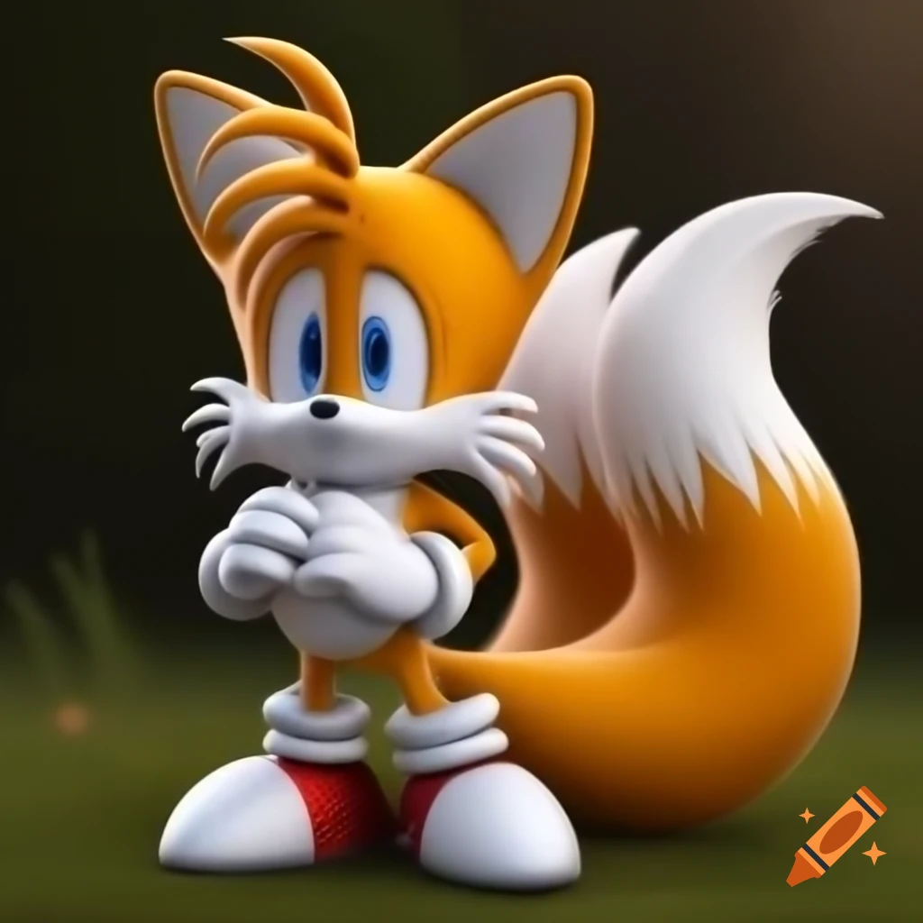 Tails Miles Prower, character from Sonic series