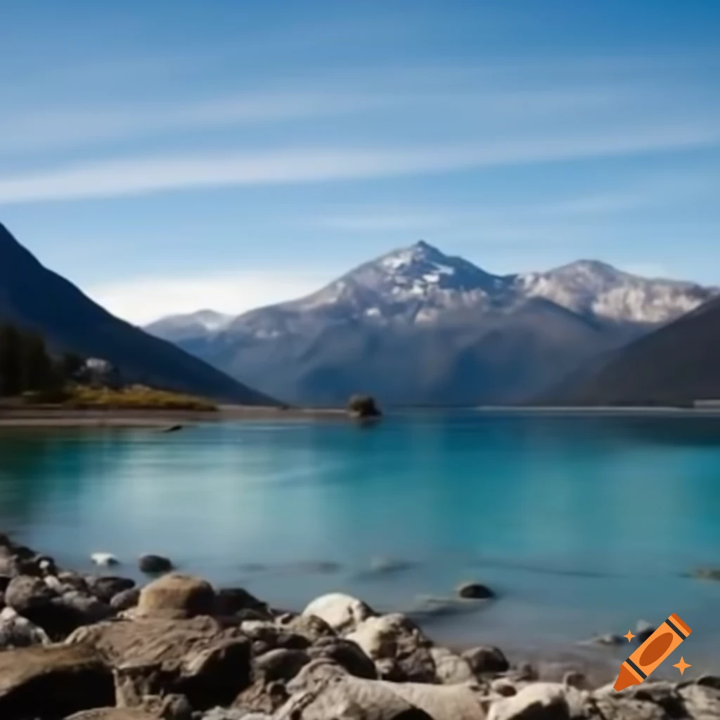 Scenic view of Bariloche, a picturesque town in Argentina