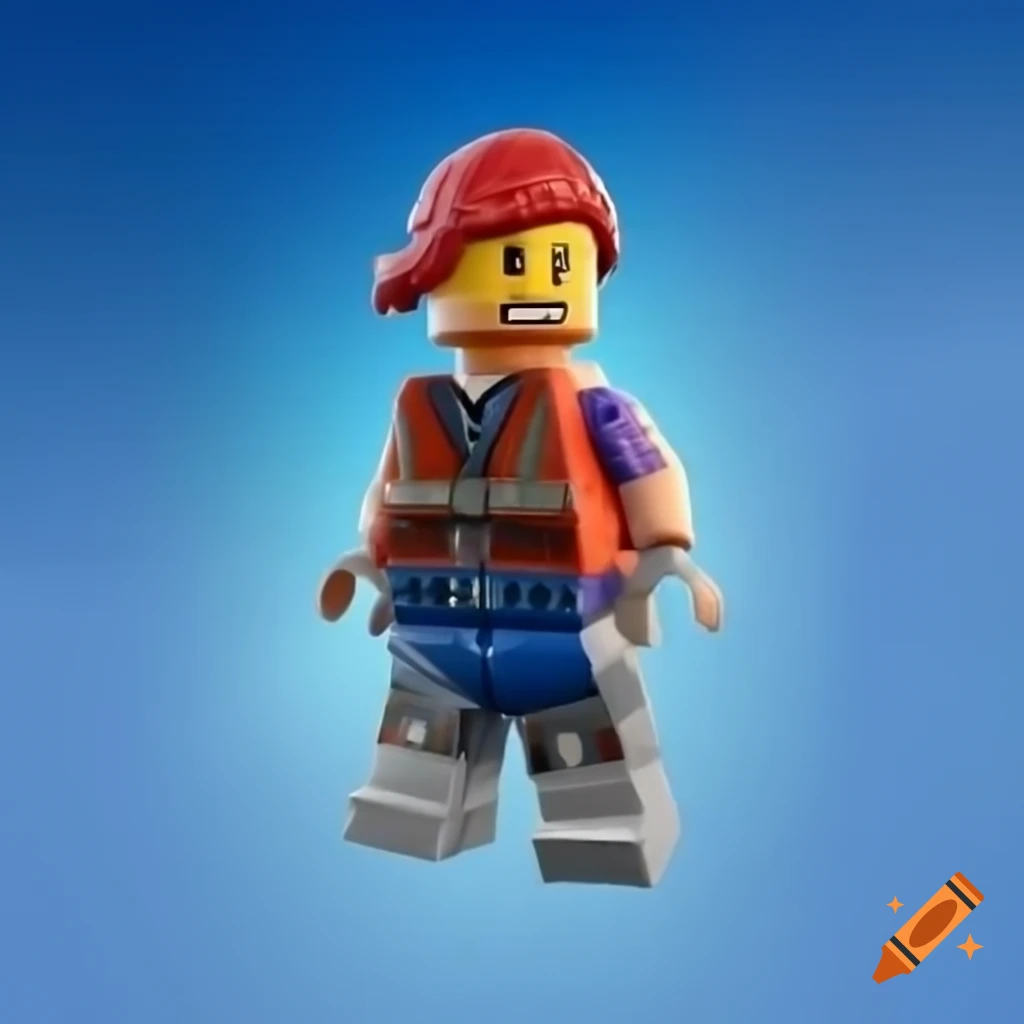 LEGO version of Fortnite game scene