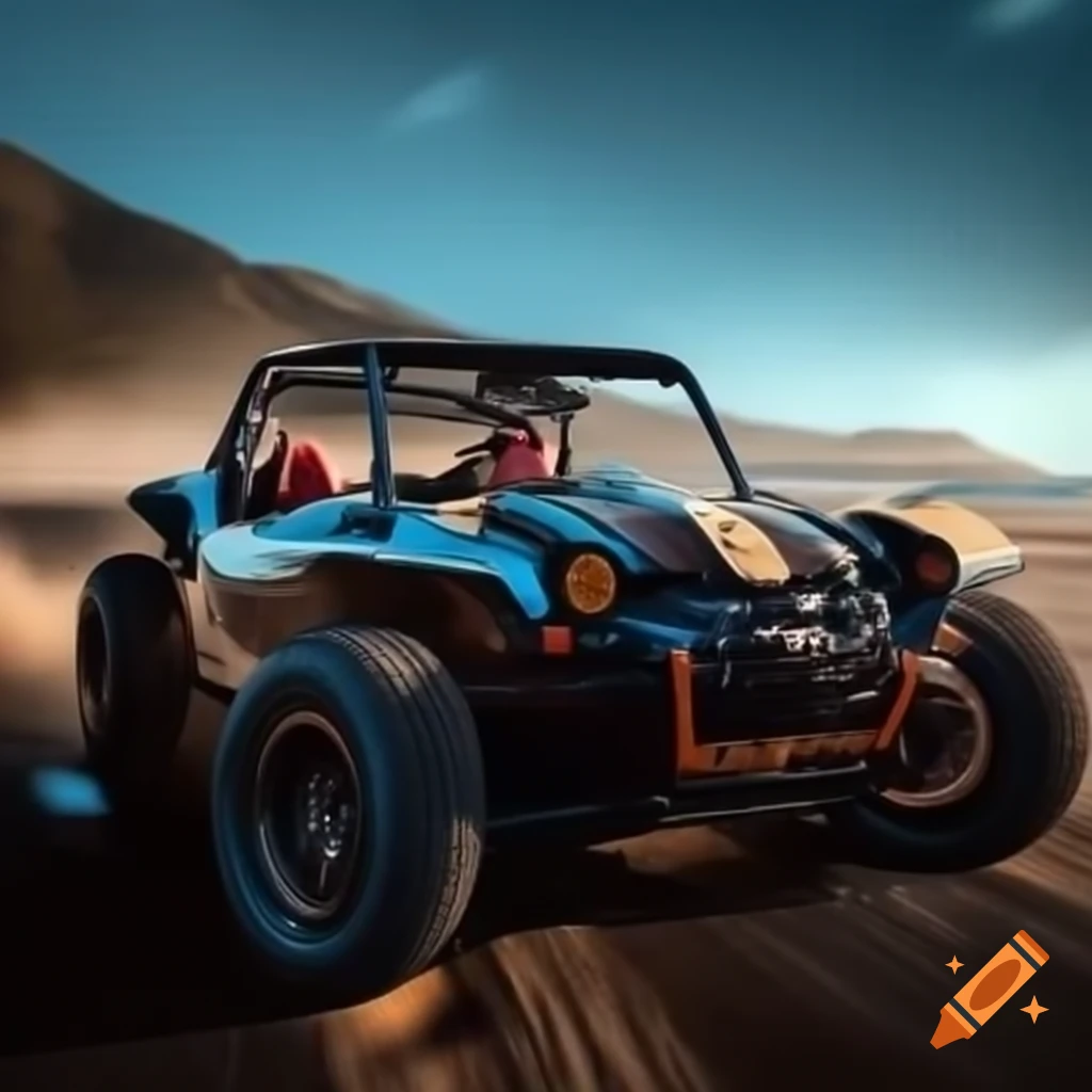 Beach buggy race featuring unique car designs
