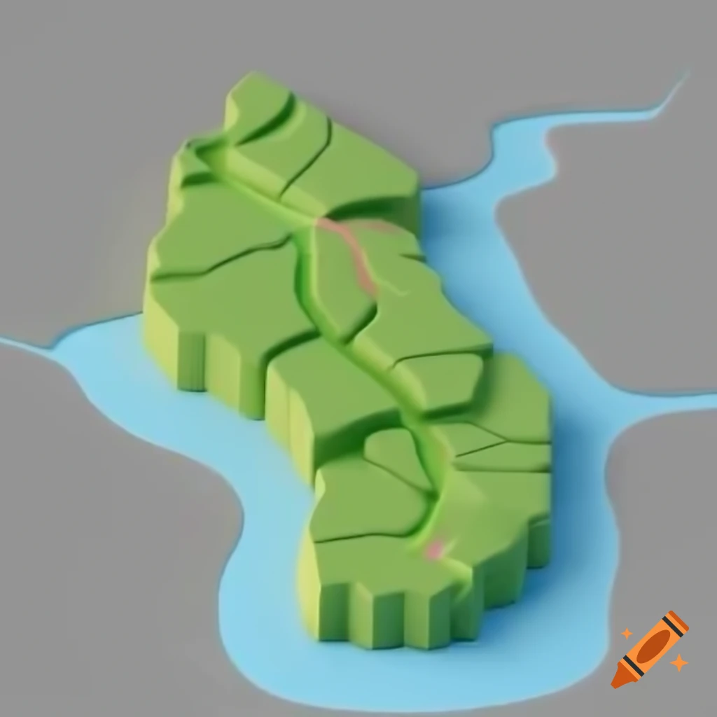 3D map of Partnach Gorge