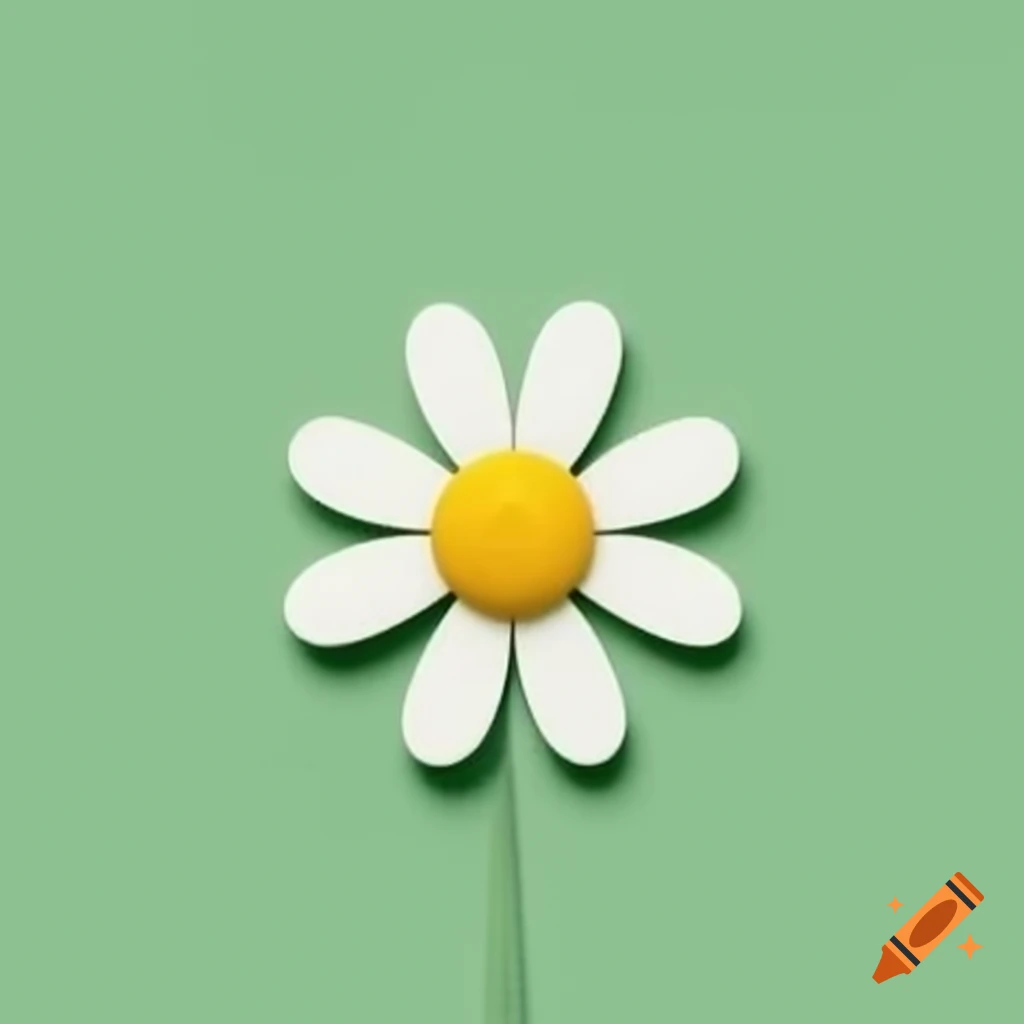 Chamomile flower logo design