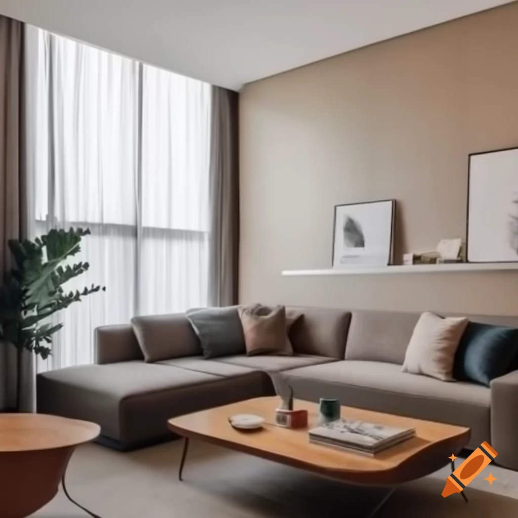 Cozy apartment interior in Bangkok