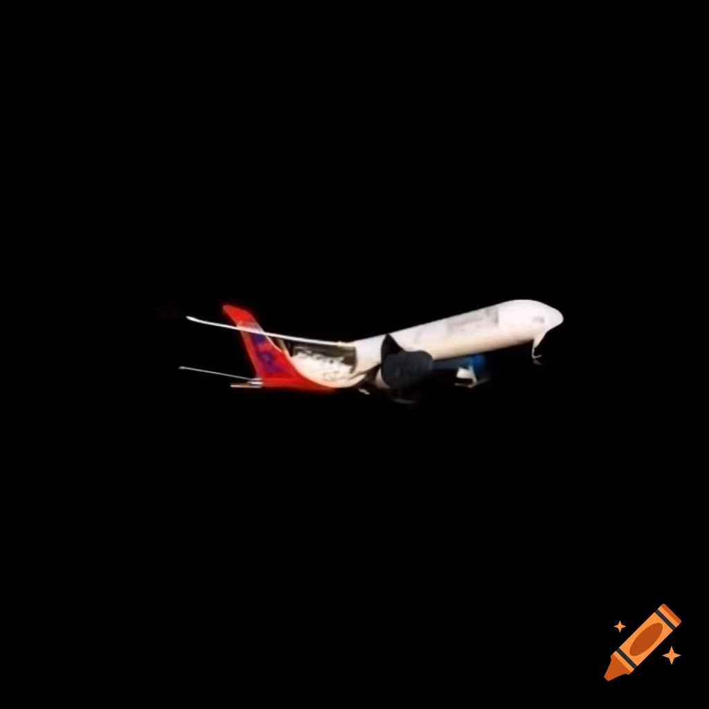 Airbus A350 taking off into the sky