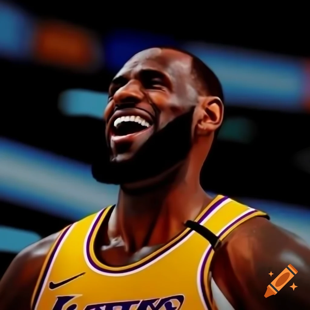 Fan art of LeBron James