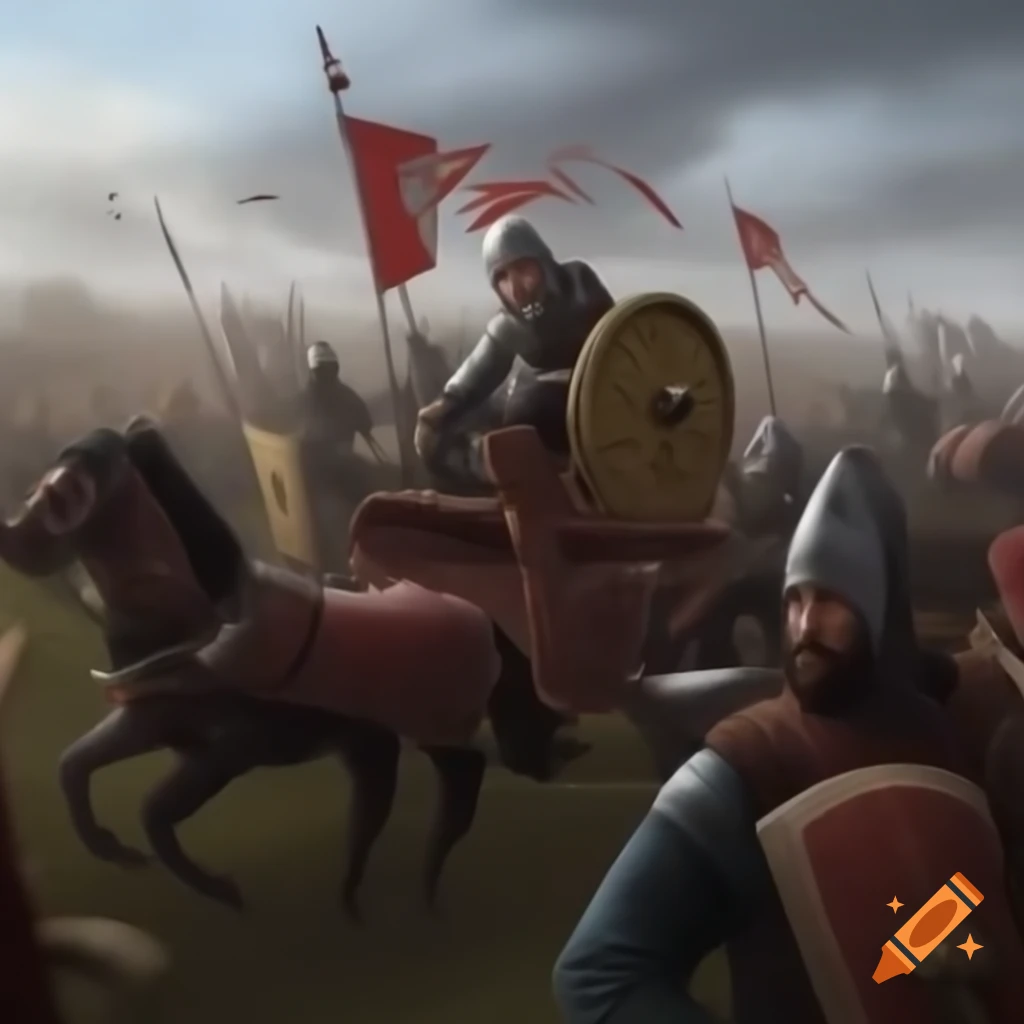 Medieval war chariot design