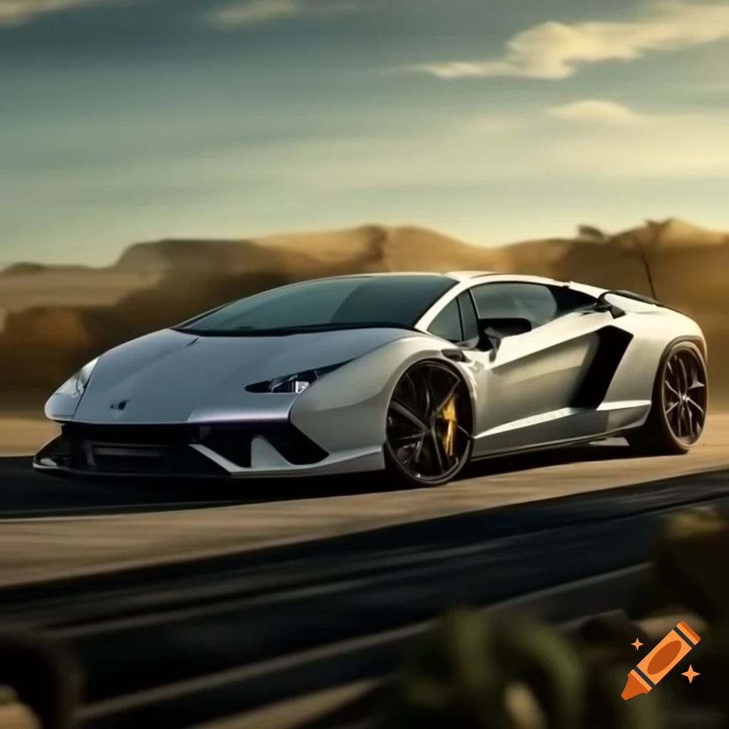 Lamborghini Vulgata viewed horizontally