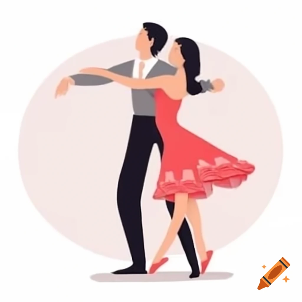 Couple dancing together