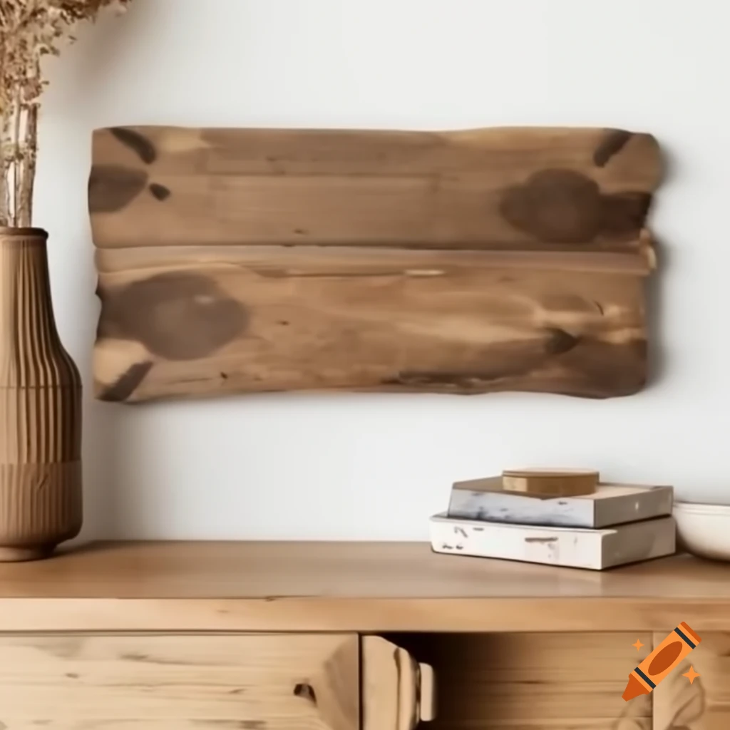 Rustic wood sign with J & M lettering