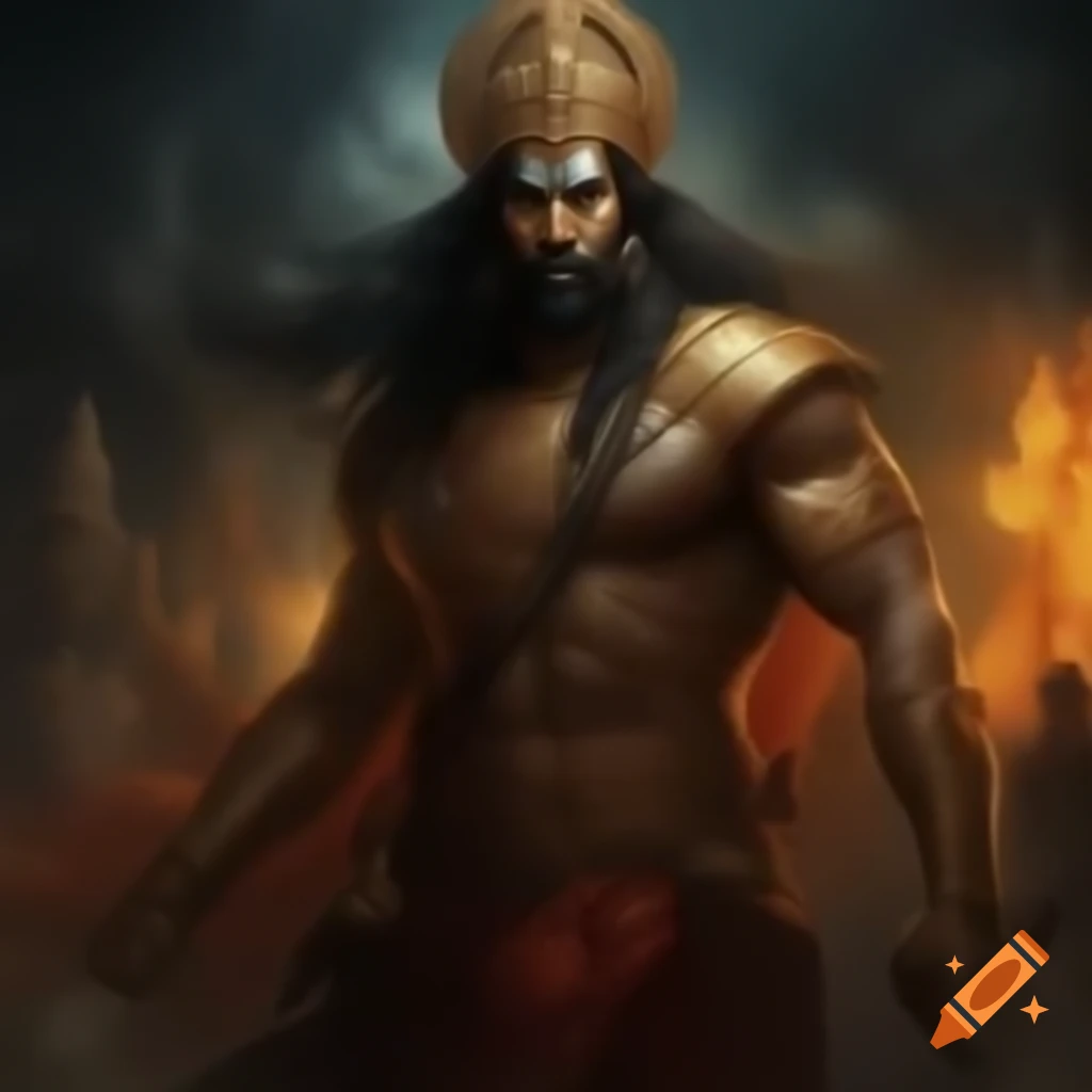 Karna, the tragic hero from Mahabharata