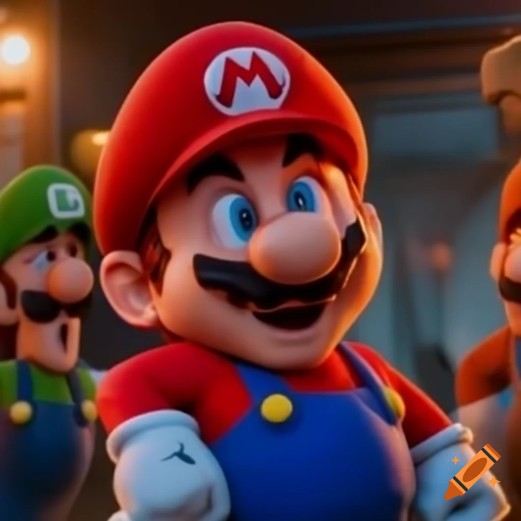 Super Mario Bros Movie 2023 in Bob the Builder style