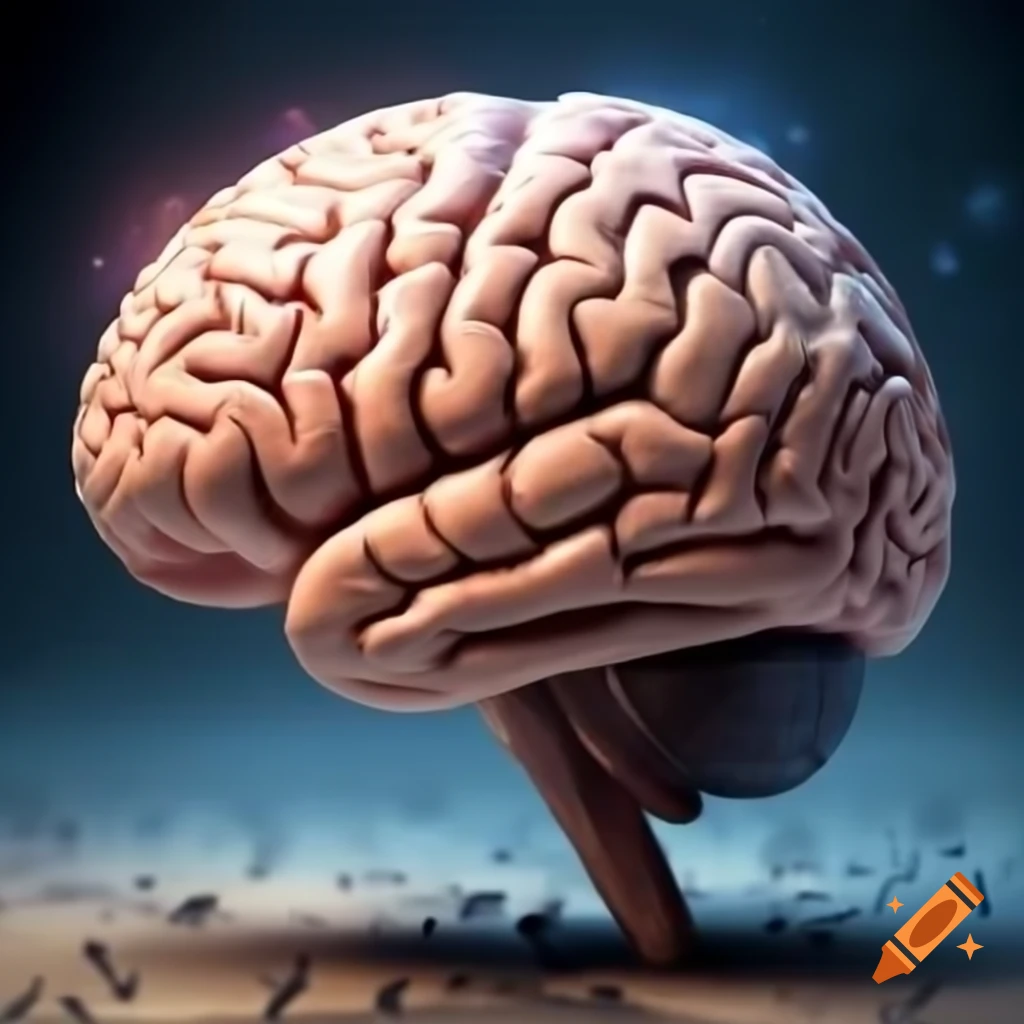 Brain illustration symbolizing cognitive support