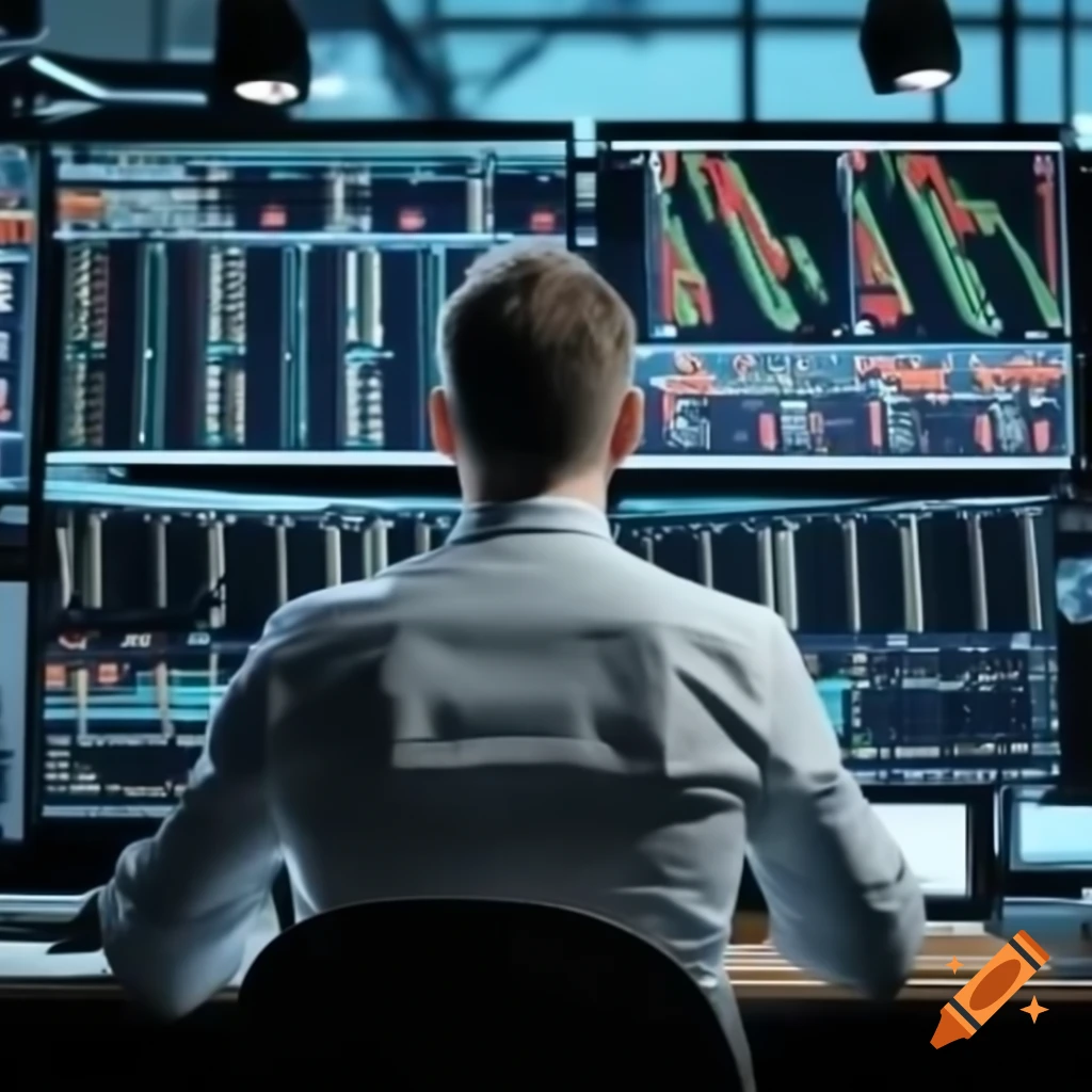 Beginner exploring stock trading concepts with a laptop and financial charts