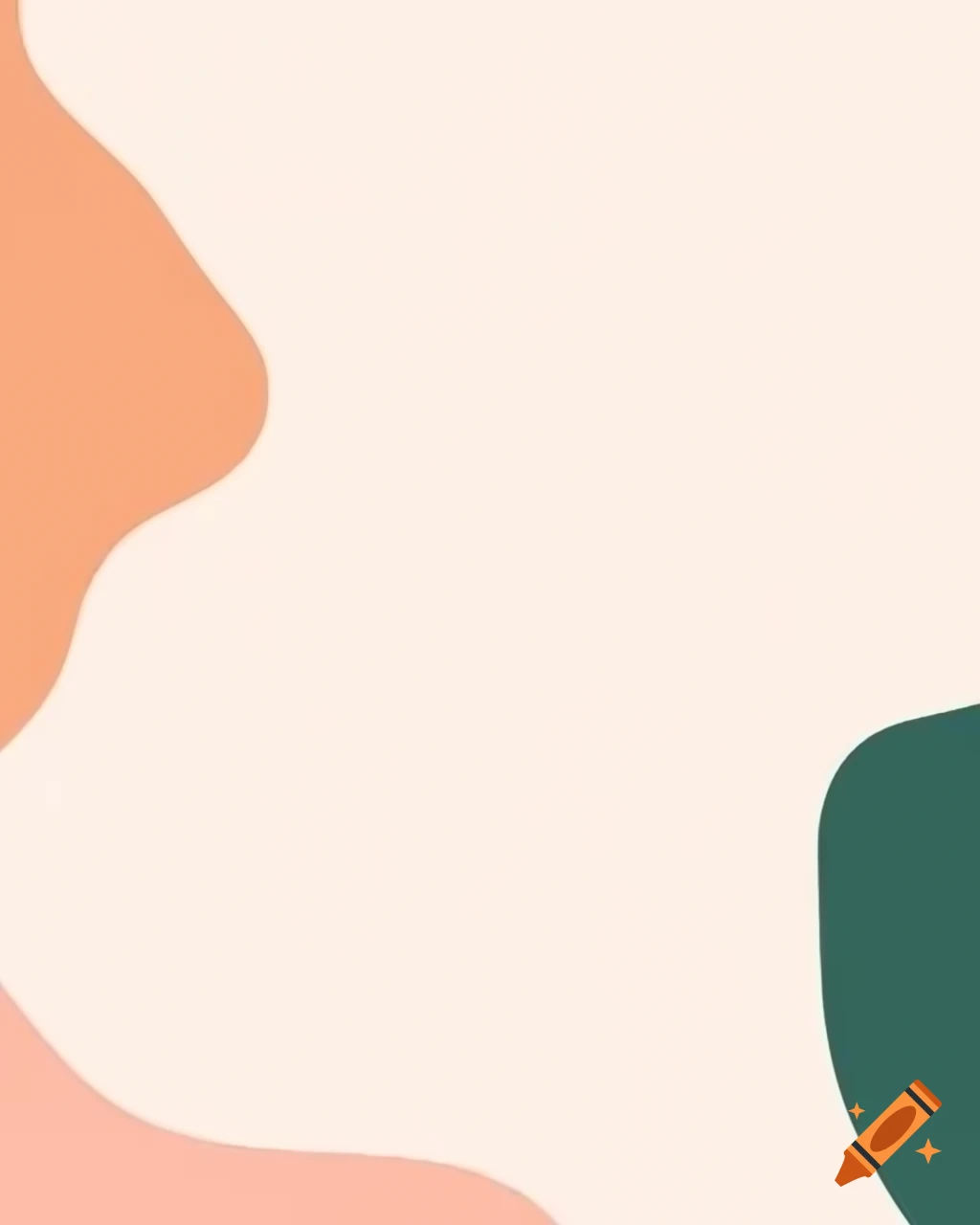 Minimalist background with notepad and pastel tones