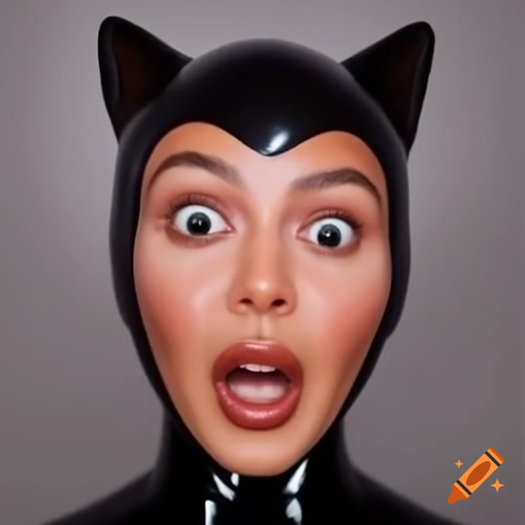 Kim kardashian appearing on love island on craiyon