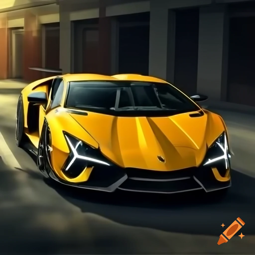 Lamborghini Revuelto sports car design