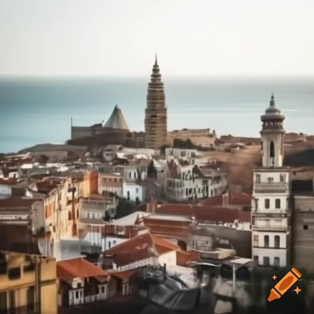 Ancient city situated in the sea