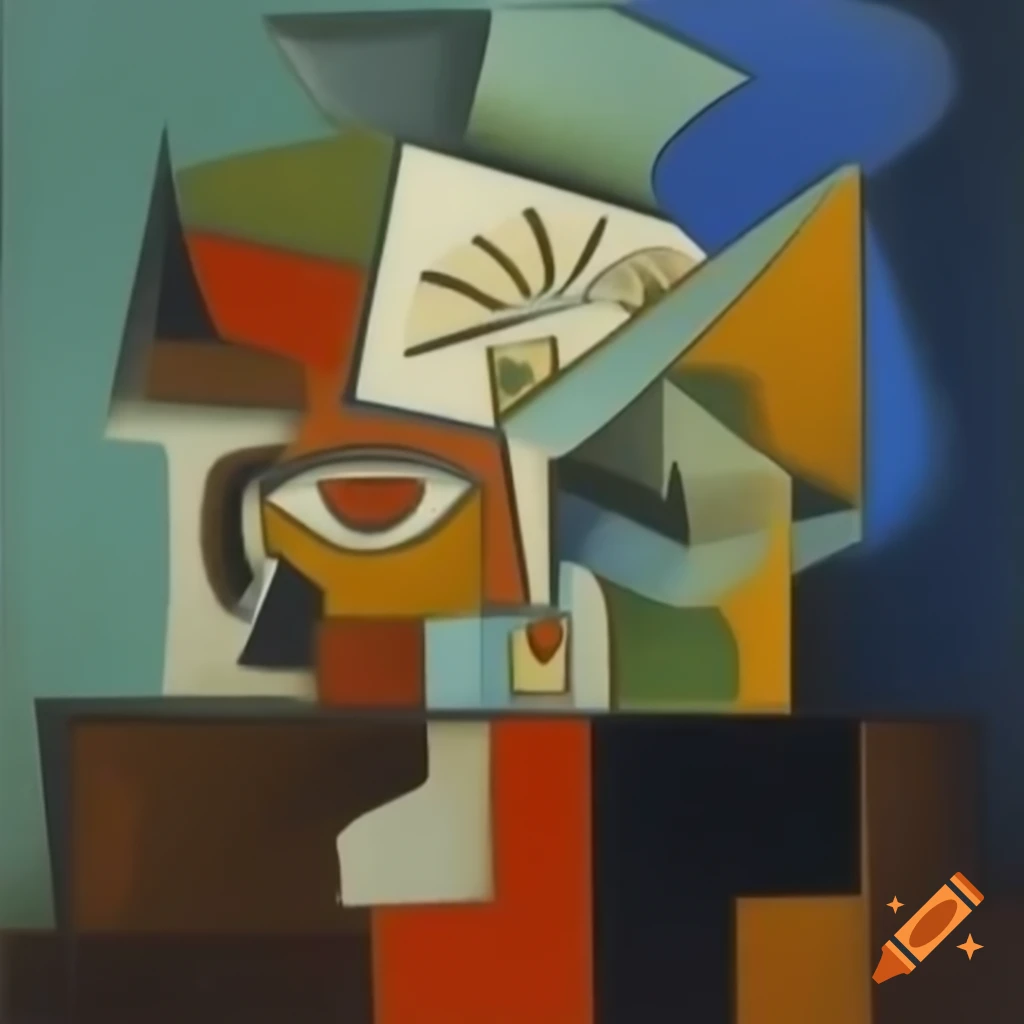 Les Demoiselles d'Avignon painting by Pablo Picasso