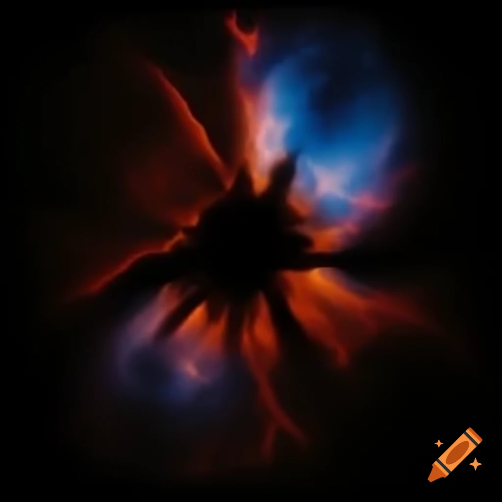 Intense character surrounded by cosmic energy in Dream World