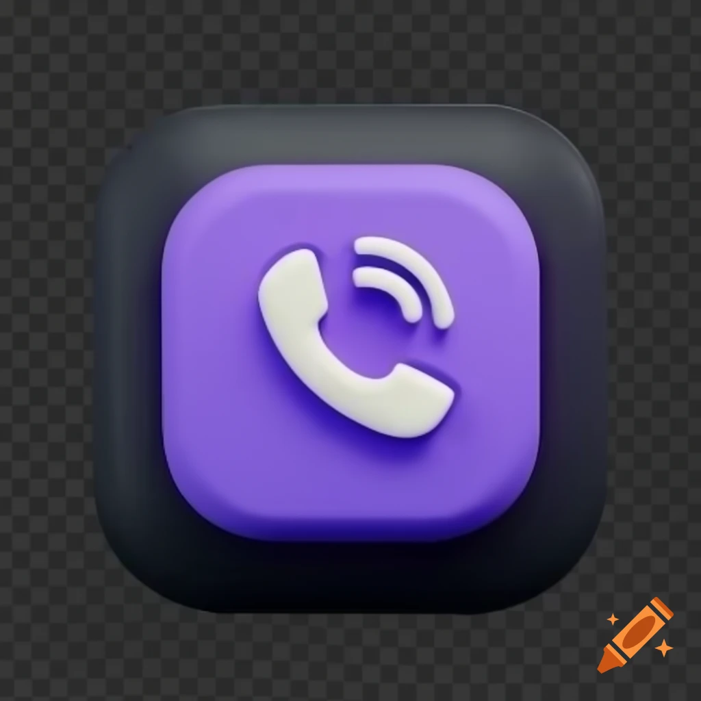 Minimalist flat design phone icon with geometric shapes