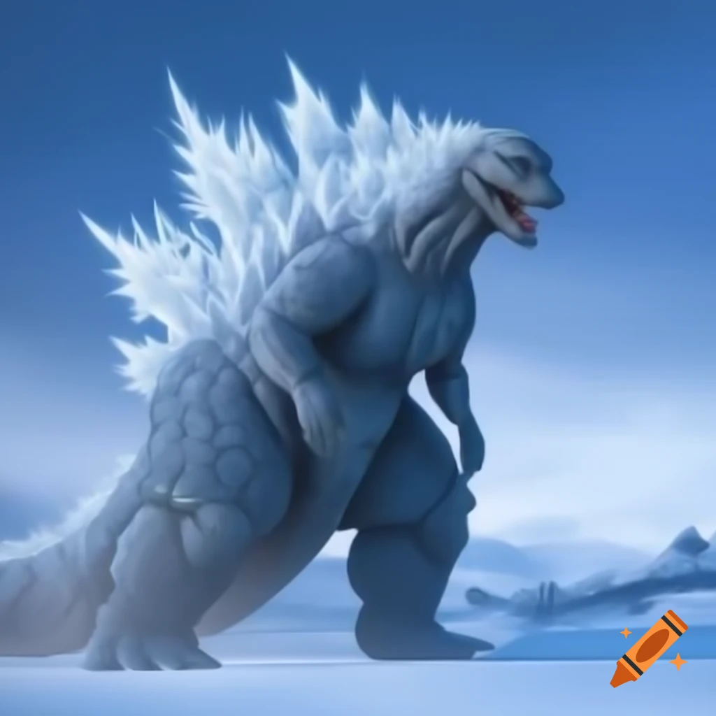 Snow megadon, a Godzilla-like creature in Siberia