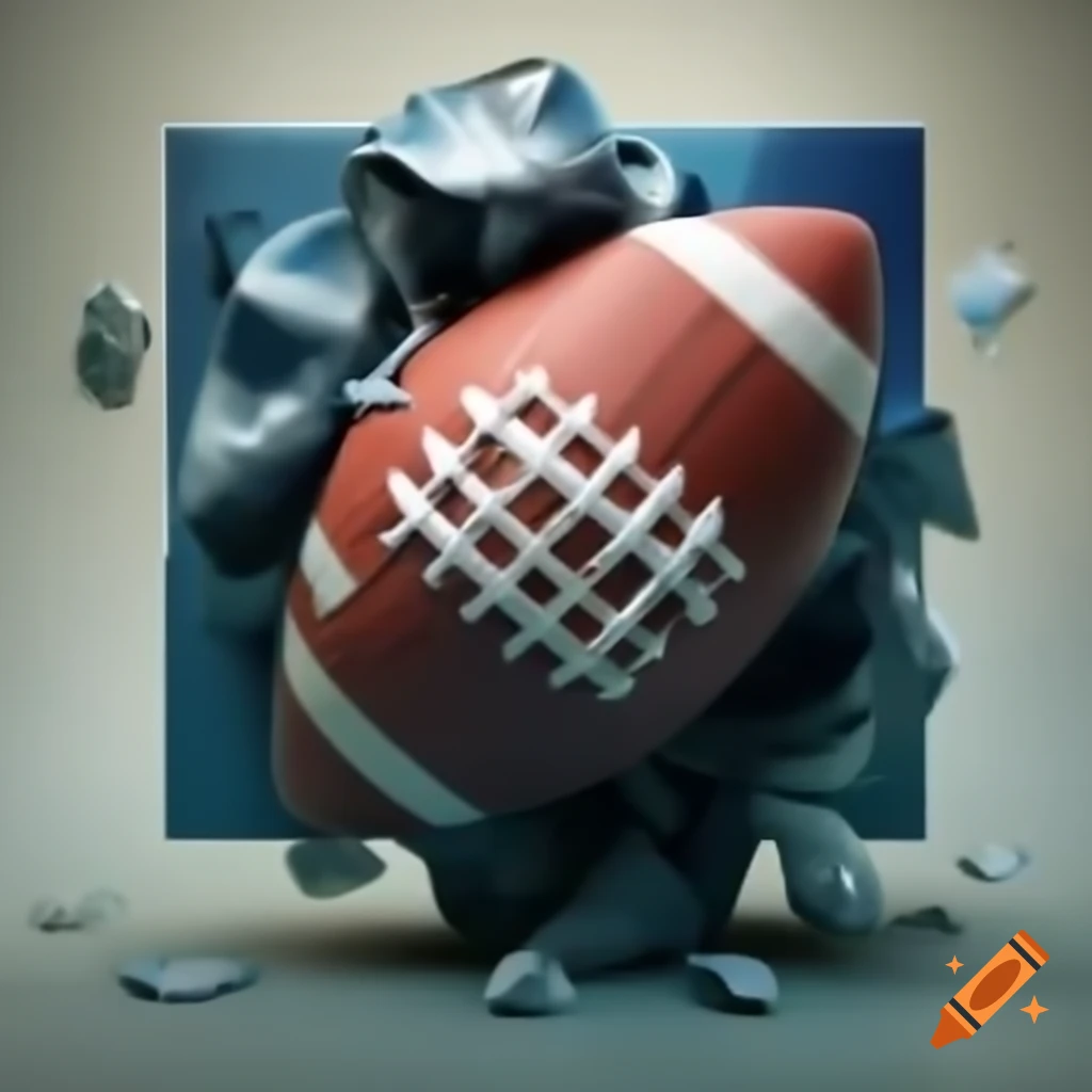 Fantasy football logo featuring an M and a pile of trash