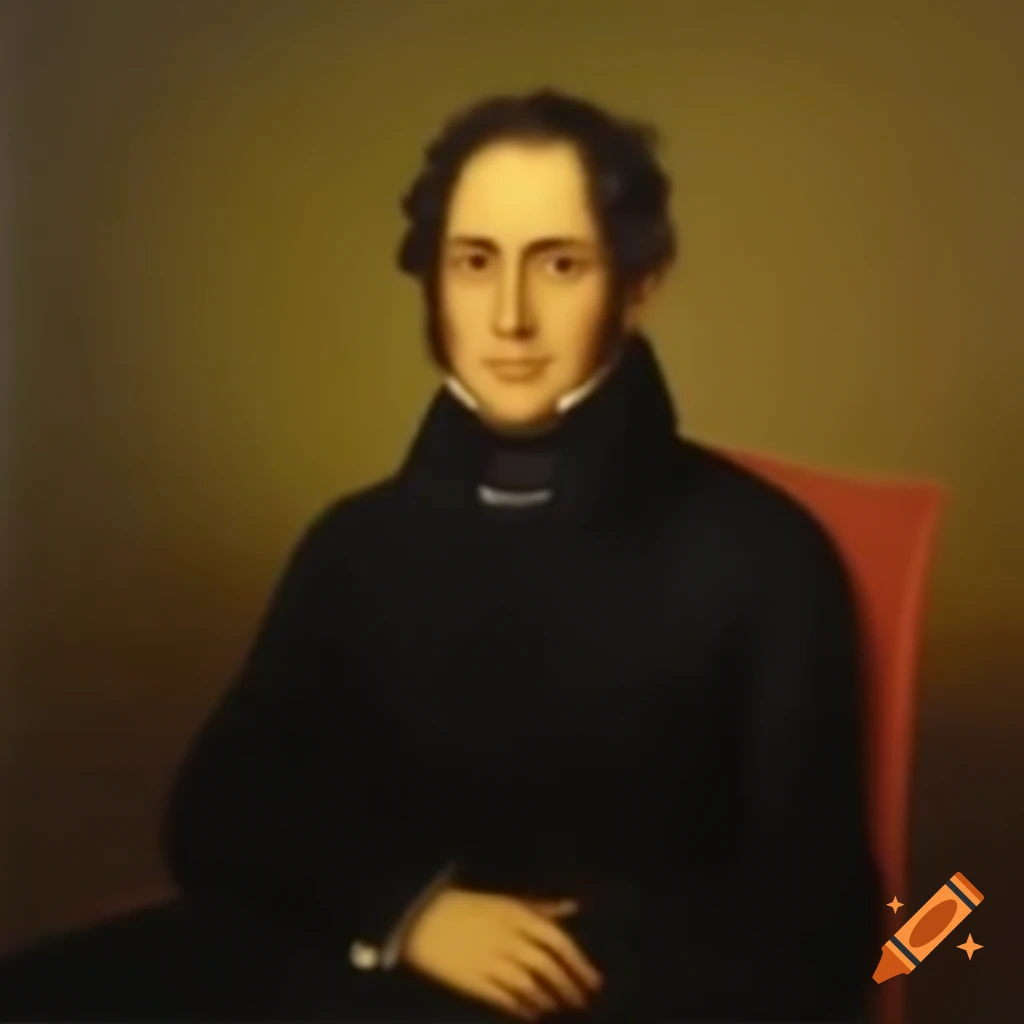 1830s painting of a Guatemalan prime minister