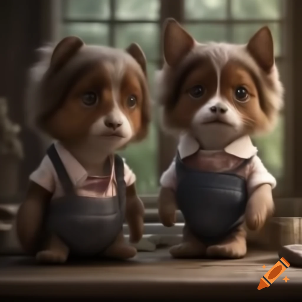 Realistic illustration of a house named Ellie and Mason