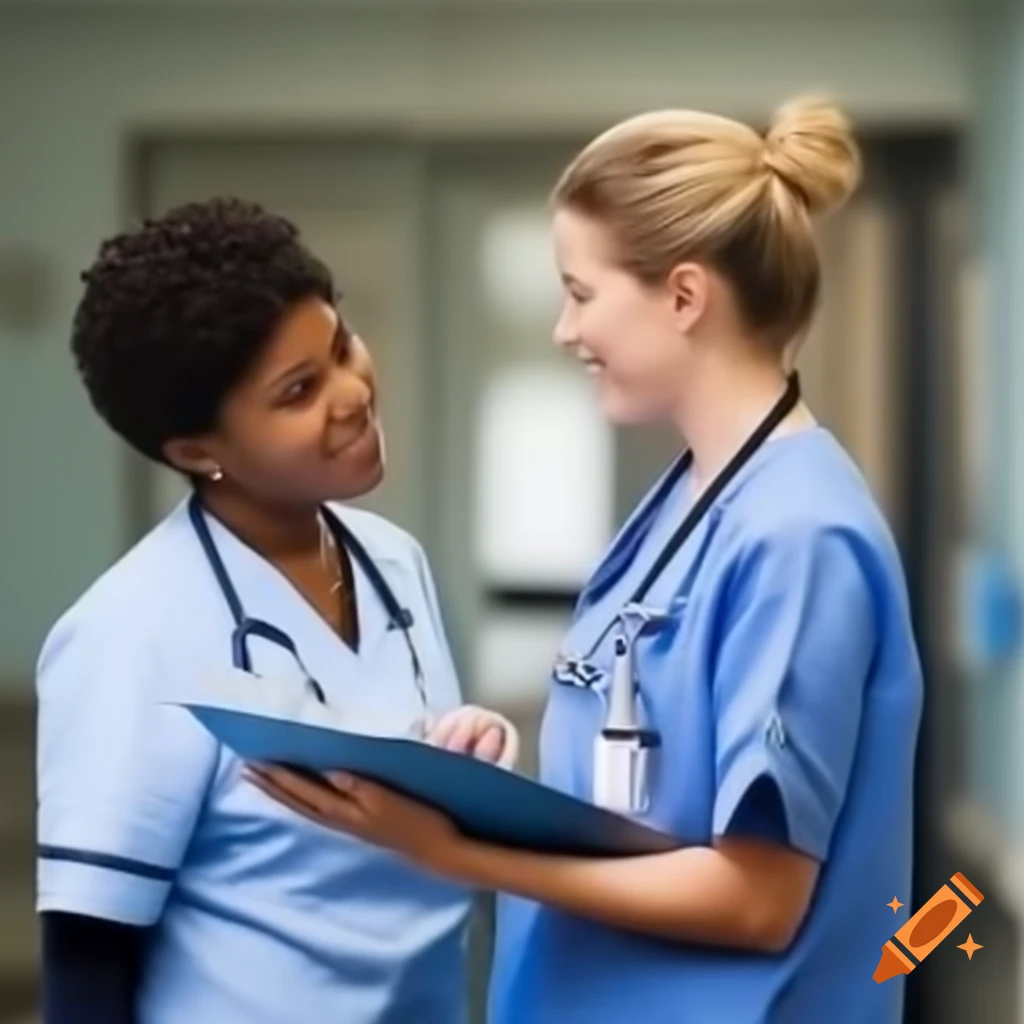 Collaboration between nurses and a nursing student