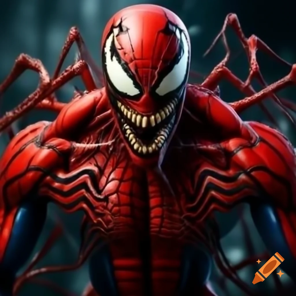 Spider-Carnage character illustration