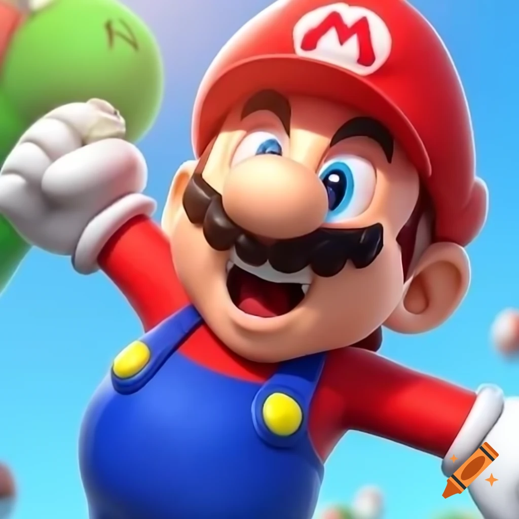 Mario in 2K resolution