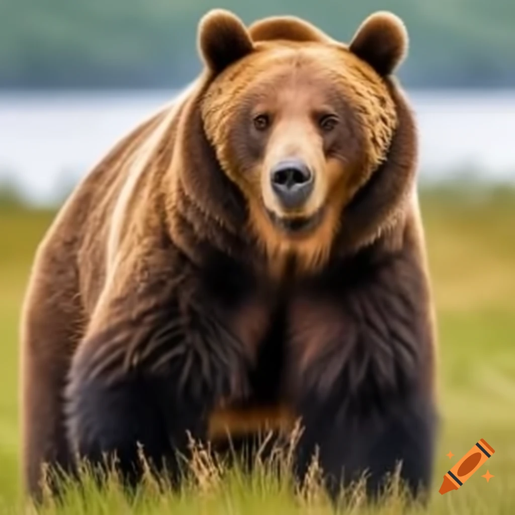 Bears in their natural habitat
