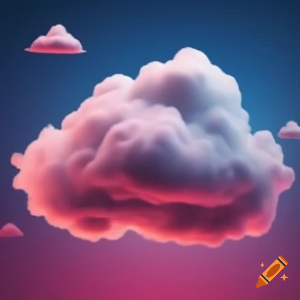 Background screen with 'CLOUD GAMING' text in gradient of purple and blue