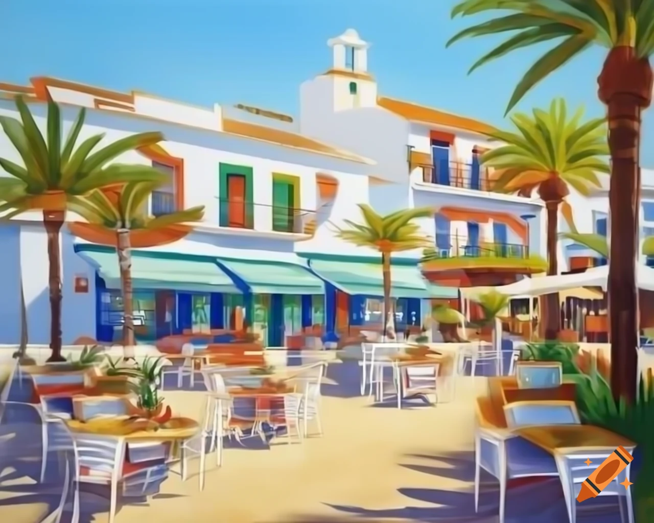 Award-winning oil painting of Marbella by Ted Nasmith trending on ArtStation