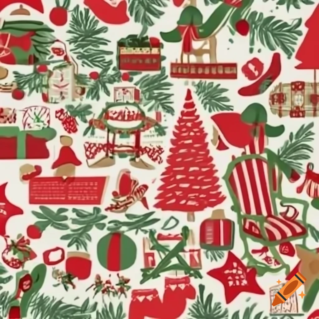 Christmas stamp design