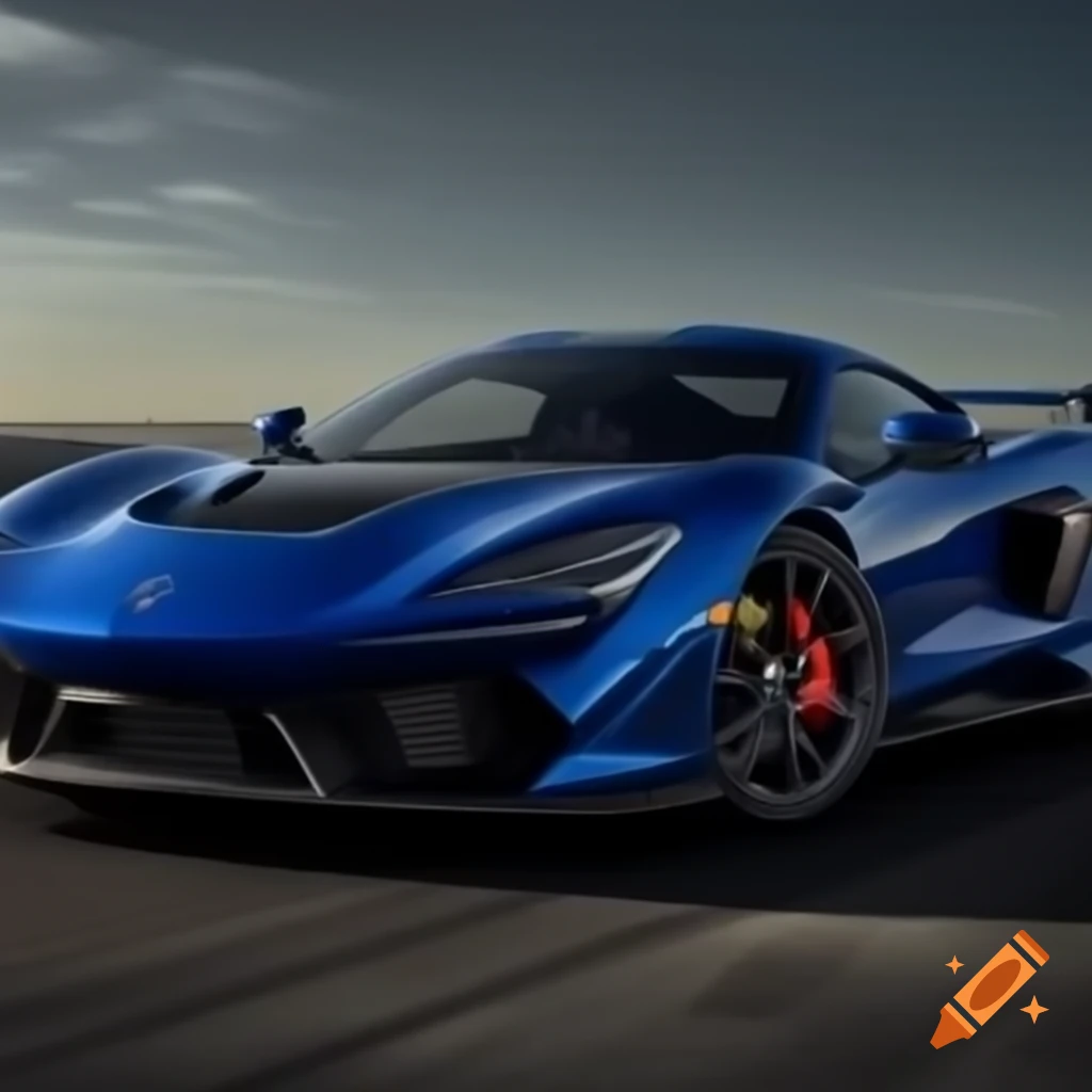 Sporty cars in a dynamic setting