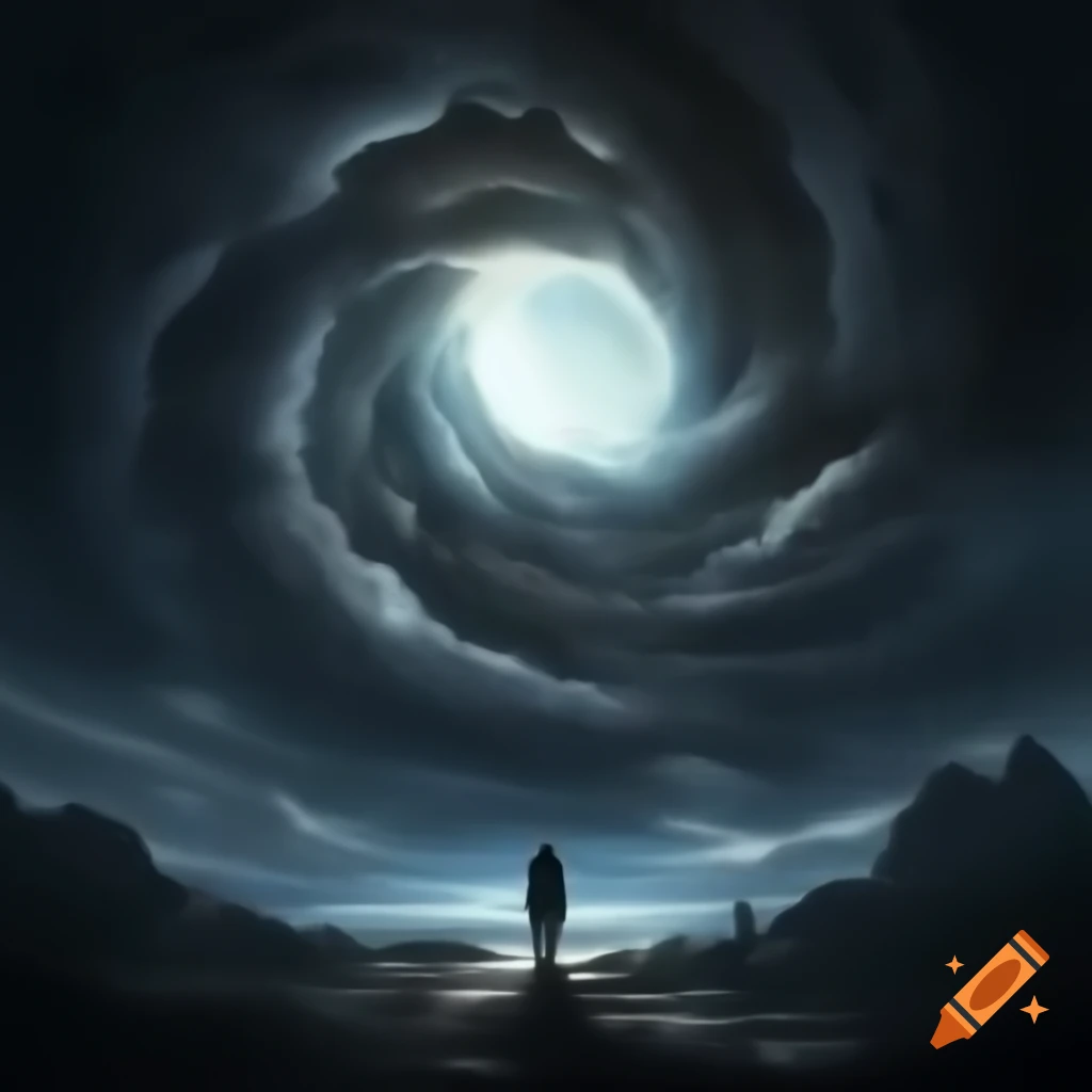 Abstract visualization of Adelline's distorted perceptions and Joseph's mind